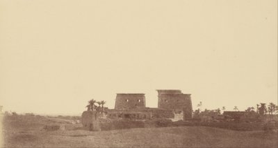 (Overview of the Palace of Karnak) by Théodule Devéria